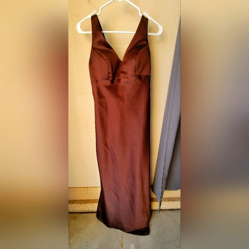 Alfred Angelo Satin Bridesmaid Dress sz small/2